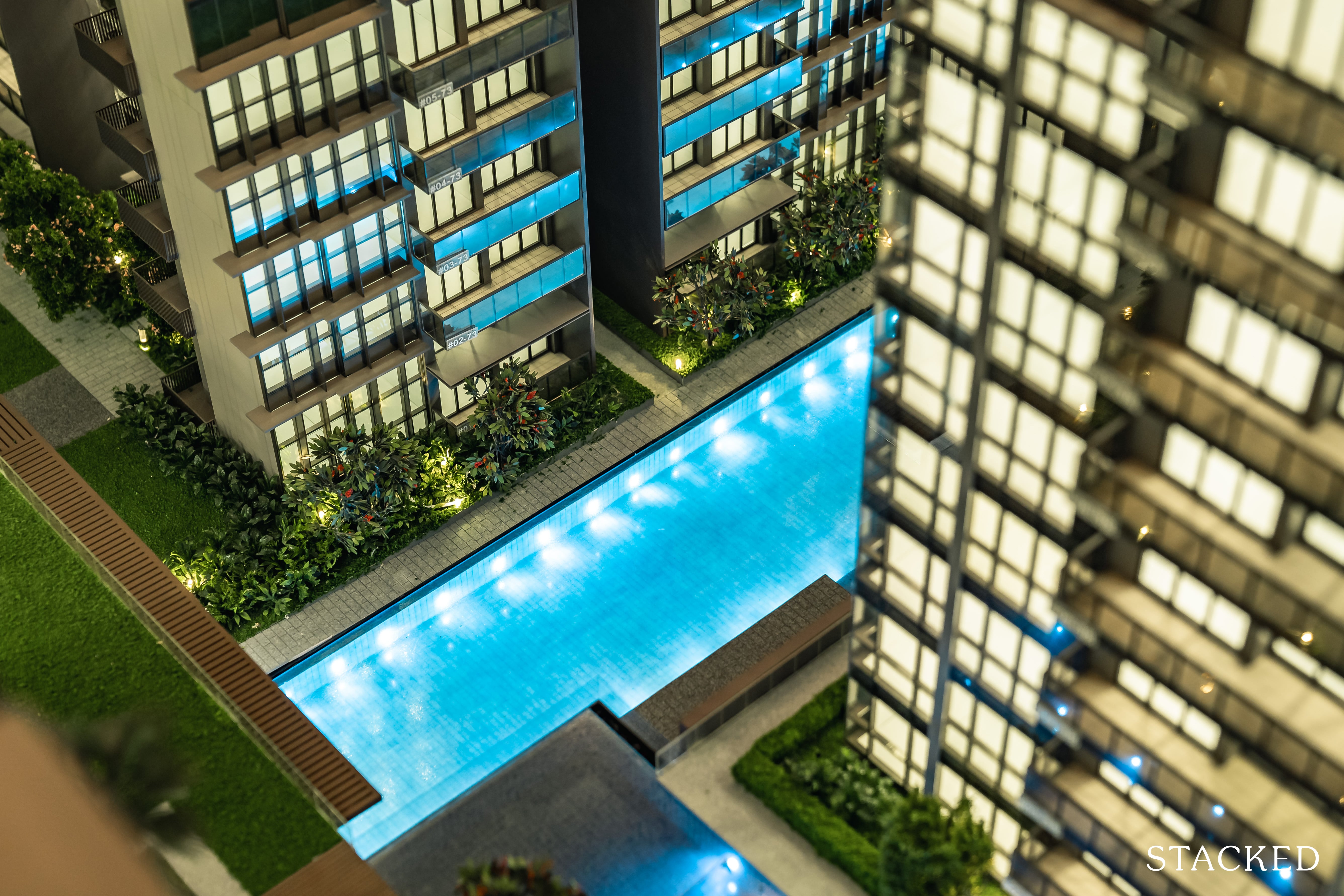 Forett at Bukit Timah lap pool