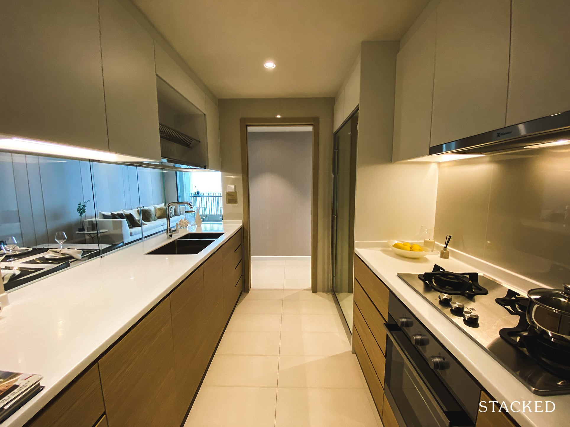 treasure at tampines 4 bedroom premium  kitchen