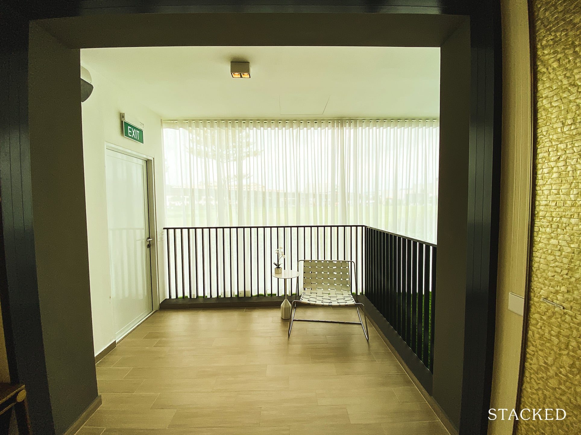 Treasure at Tampines 5 bedroom master bedroom balcony