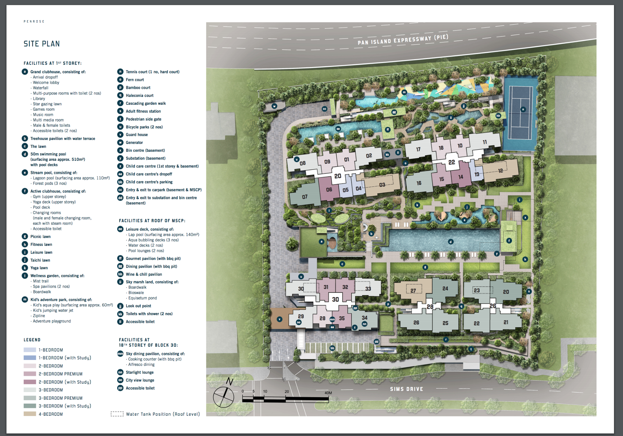 Penrose Development Site Plan