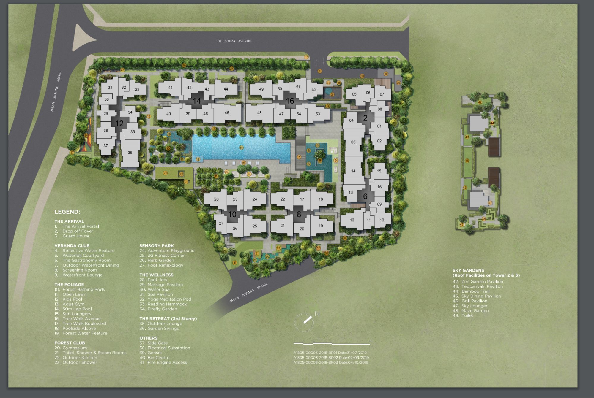 verdale site plan