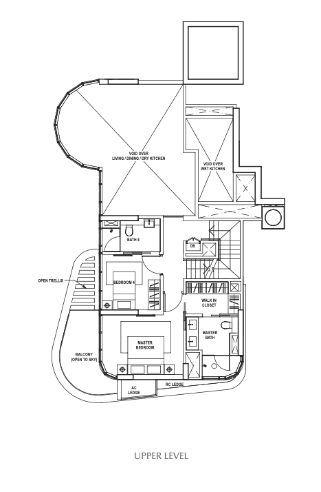 amber skye penthouse floor plan