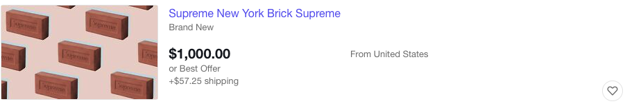 supreme brick