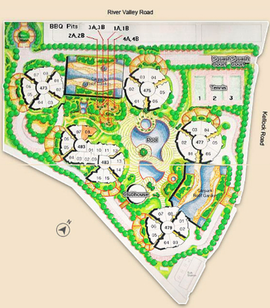 valley park site plan