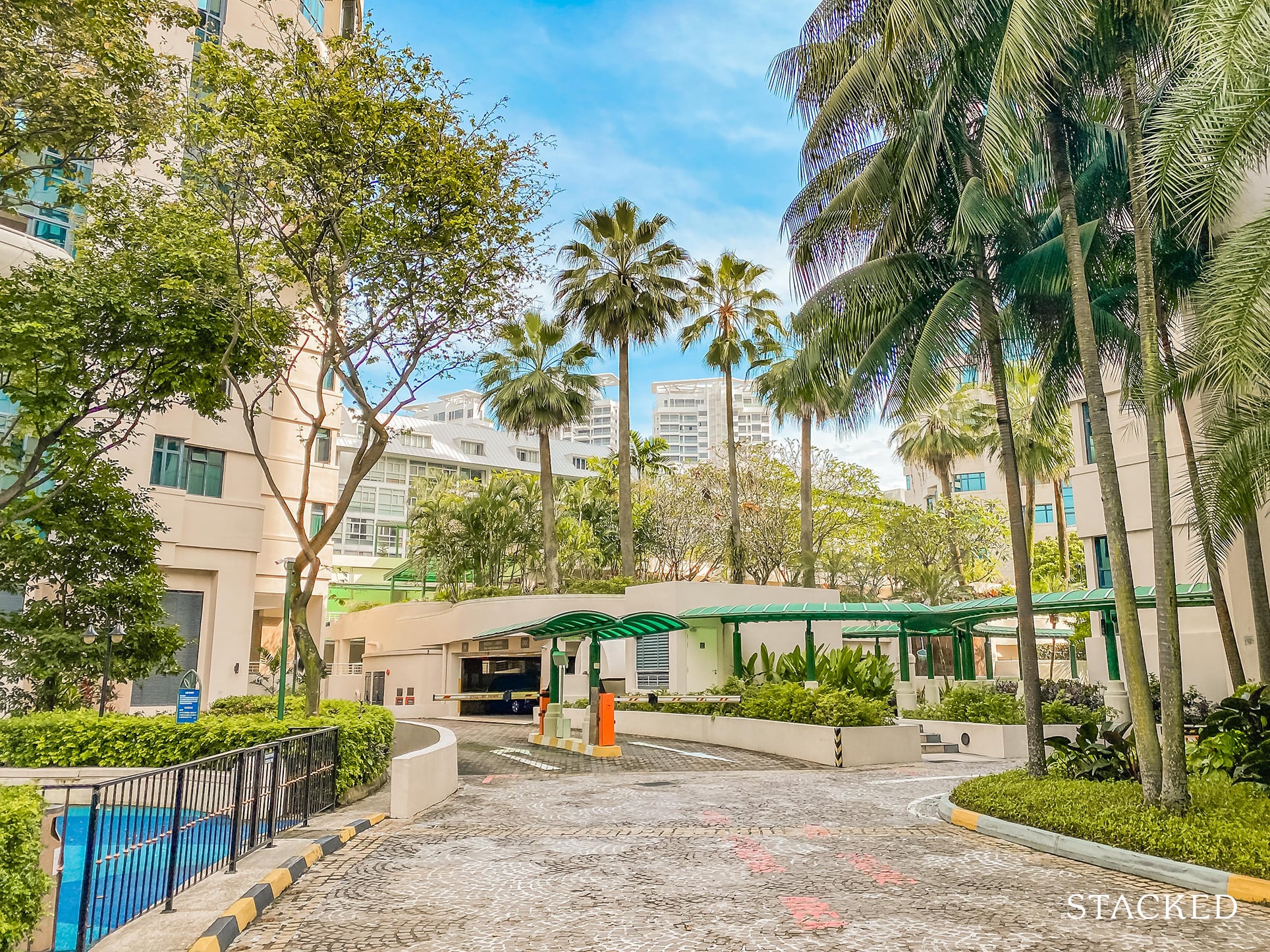 valley park carpark entrance