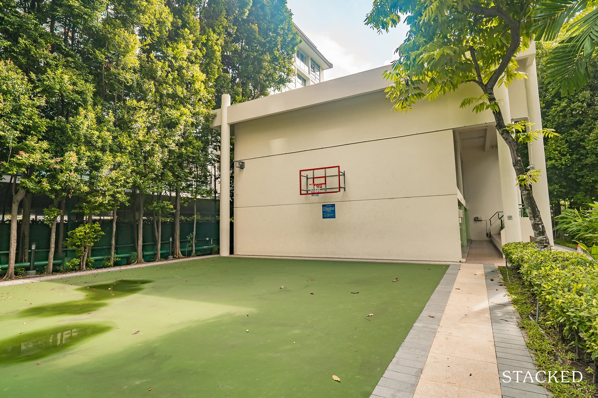 Valley park basket ball court