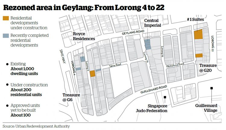 rezone Geylang masterplan