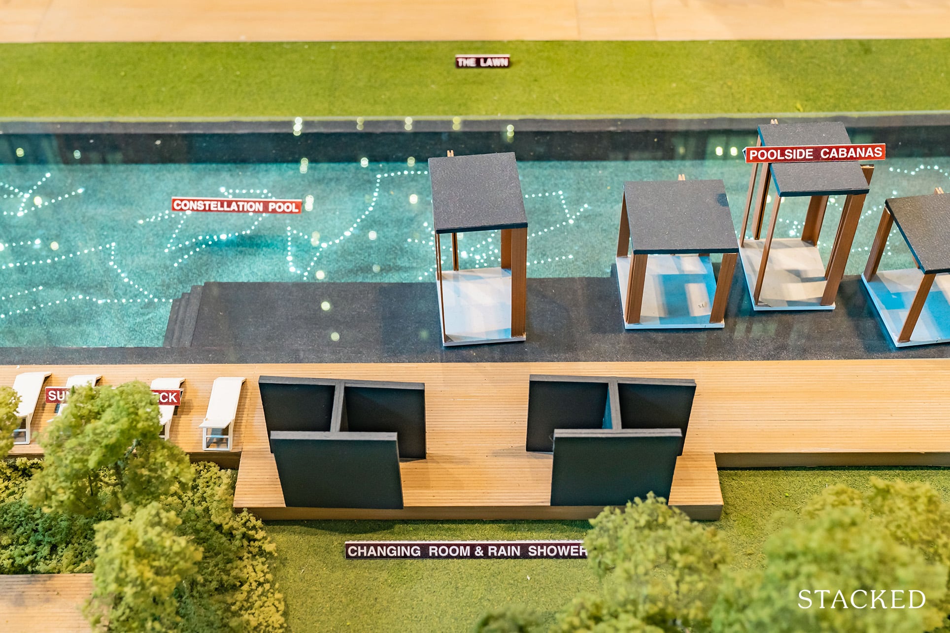 the Hyde condo pool space