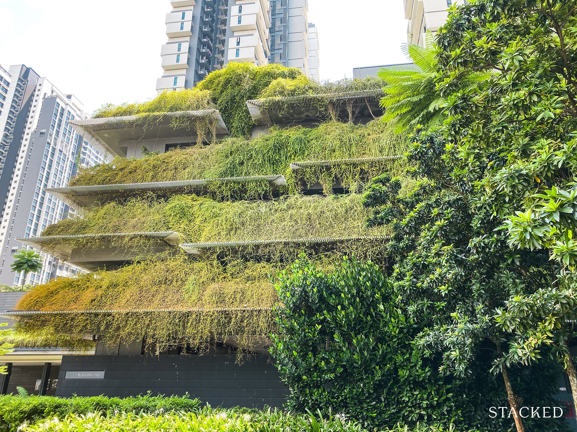 SkyTerrace @ Dawson Multi Storey Carpark Terrace Plants