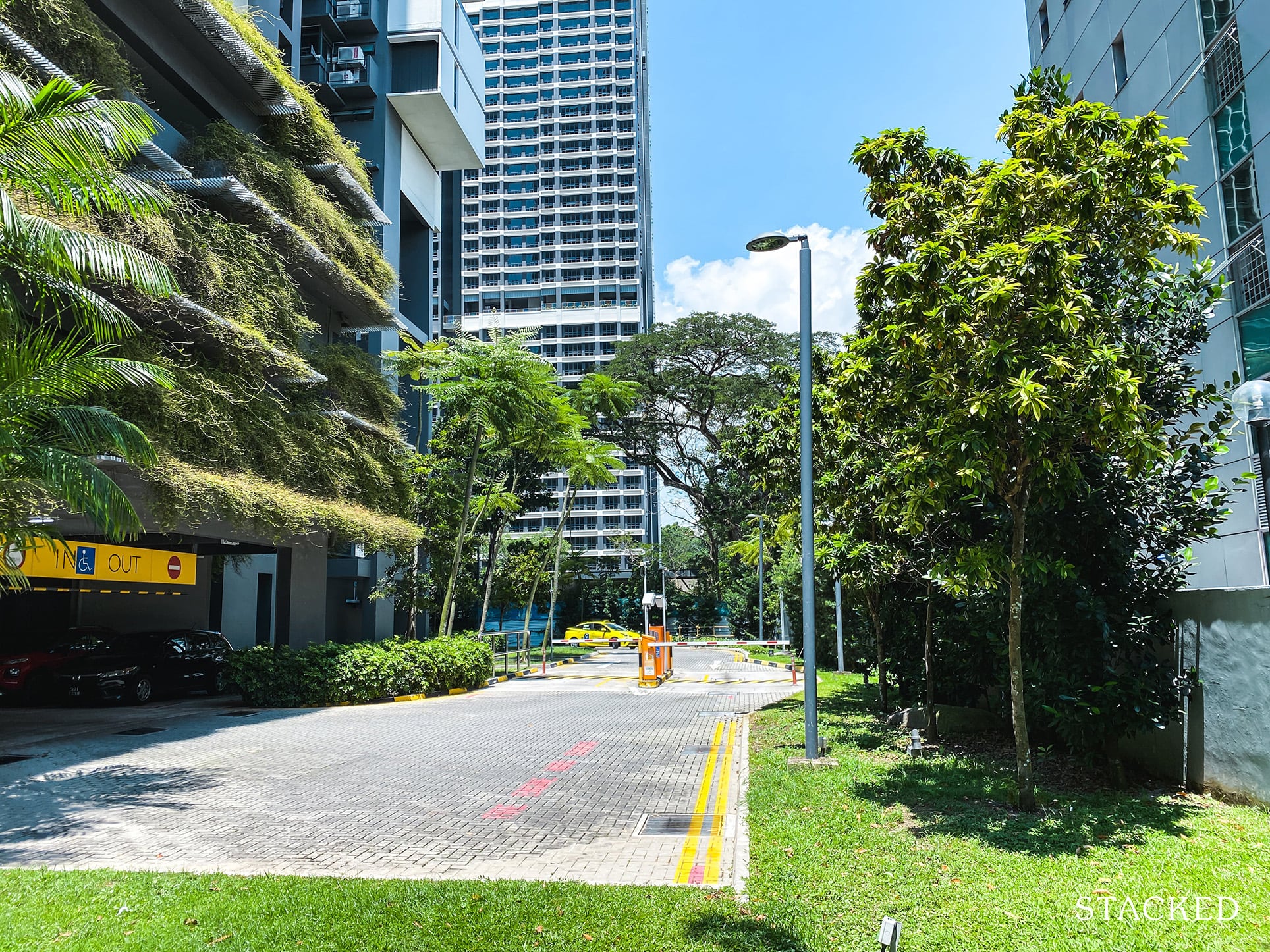 SkyTerrace @ Dawson Carpark Rear Entrance