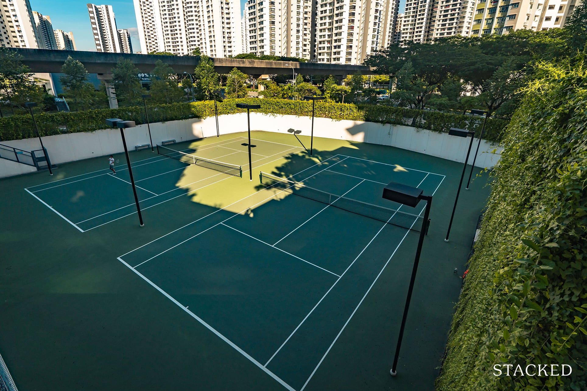 high park residences tennis courts