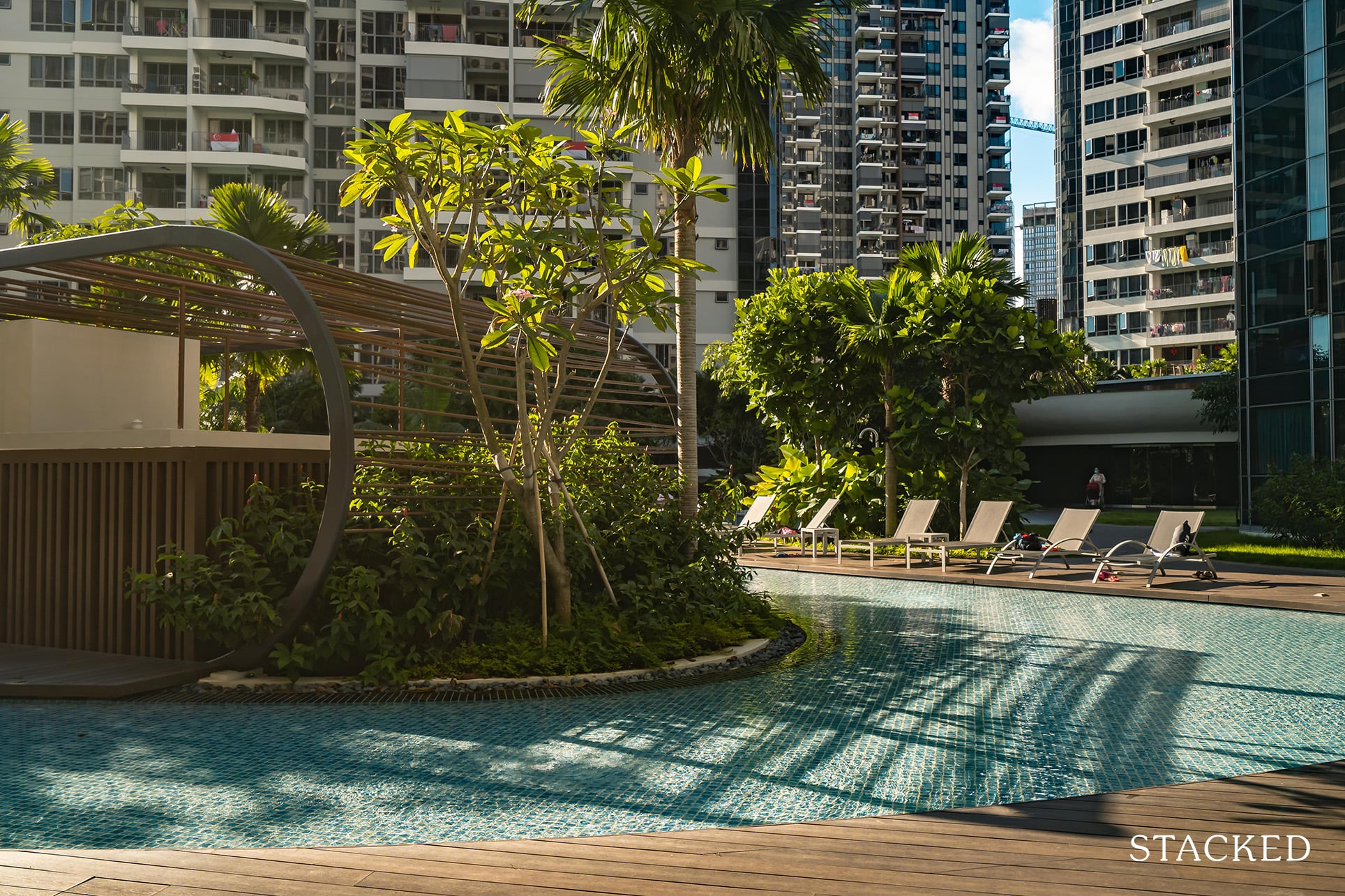 high park residences pool deck