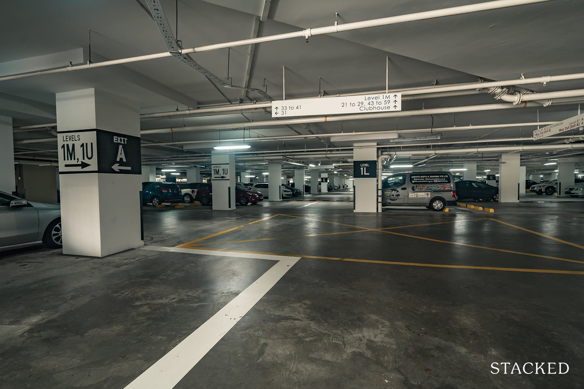 high park residences carpark