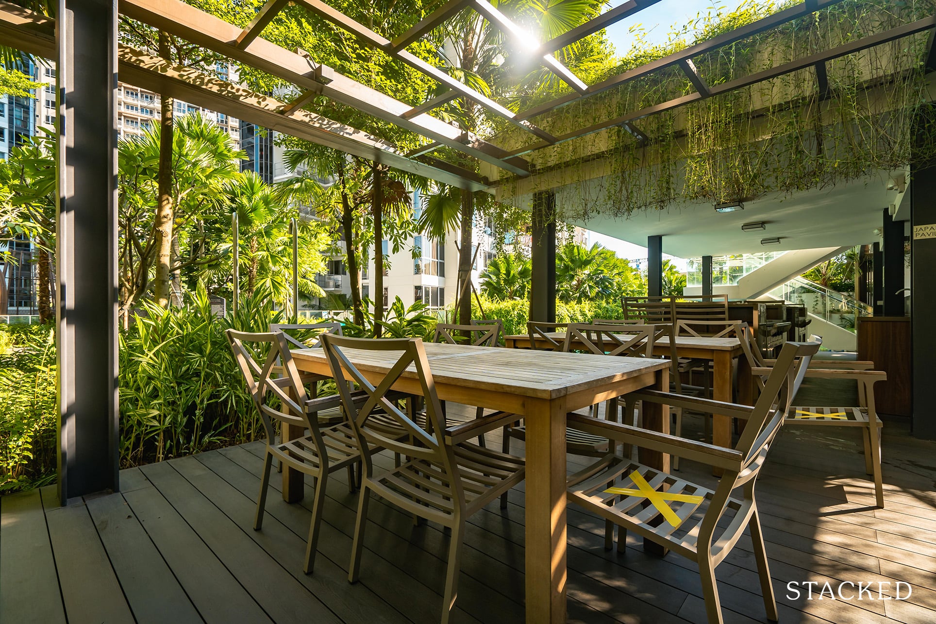 high park residences Japanese dining pavilion