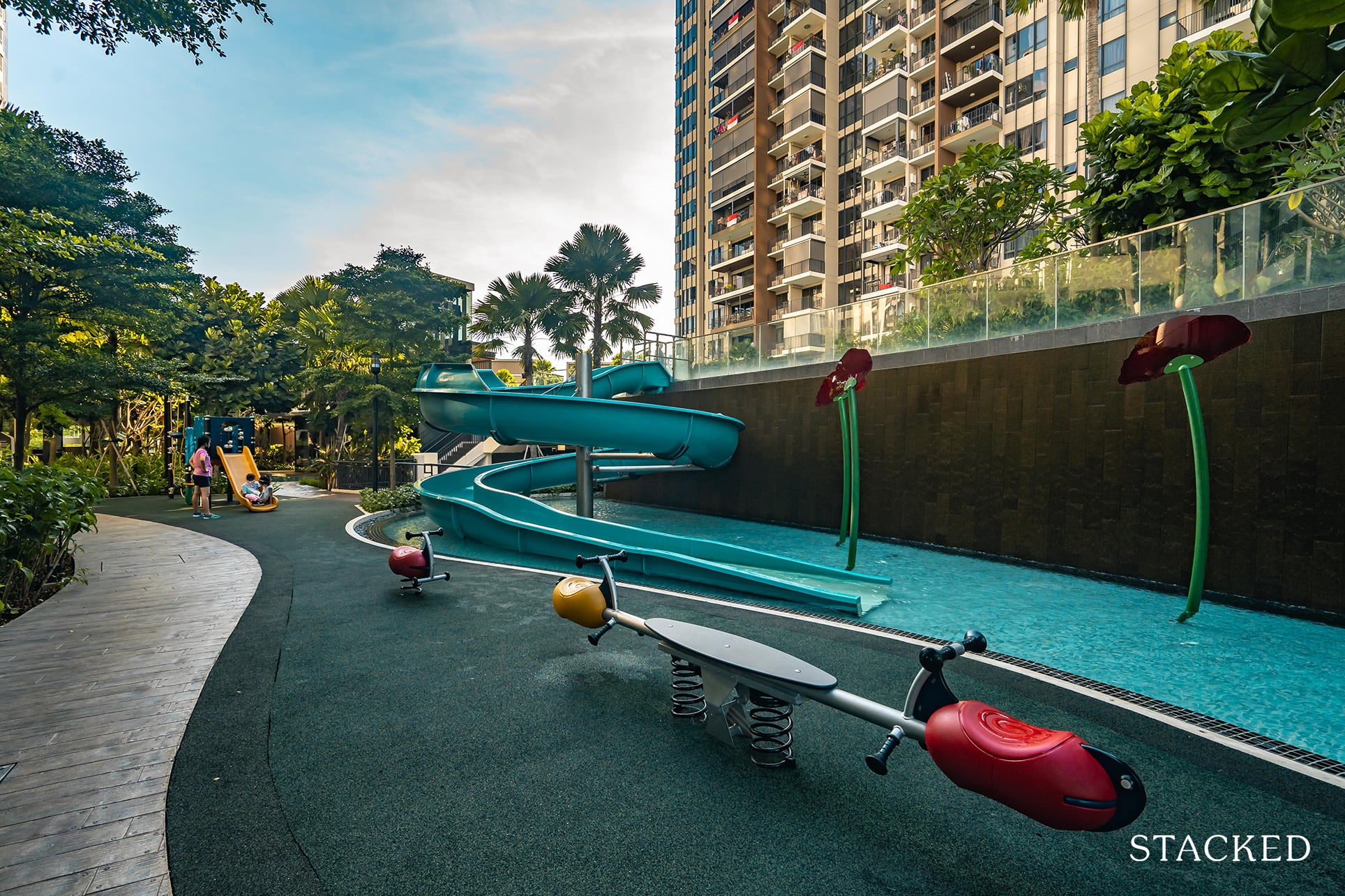 high park residences kids slides