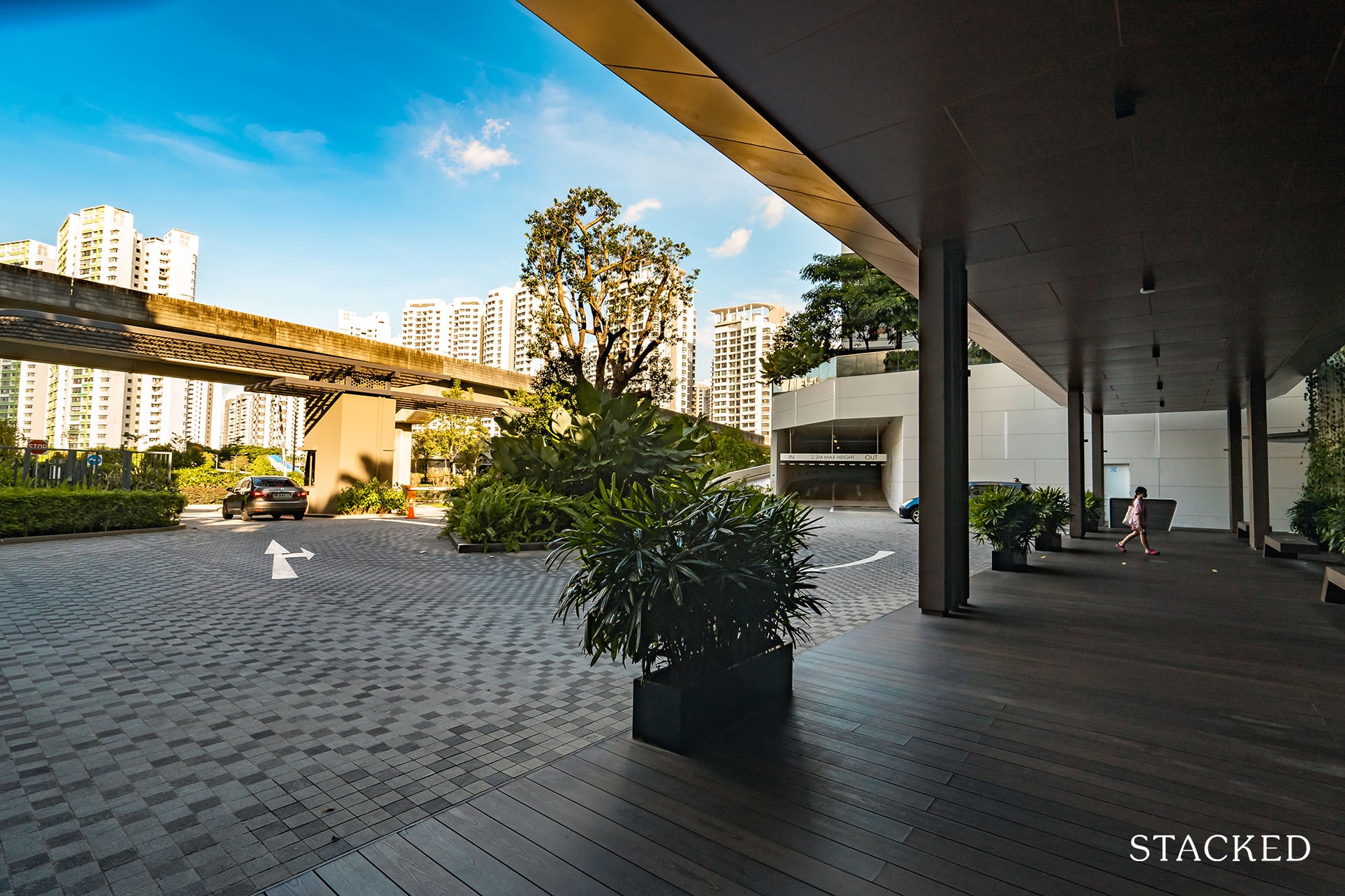 high park residences arrival area