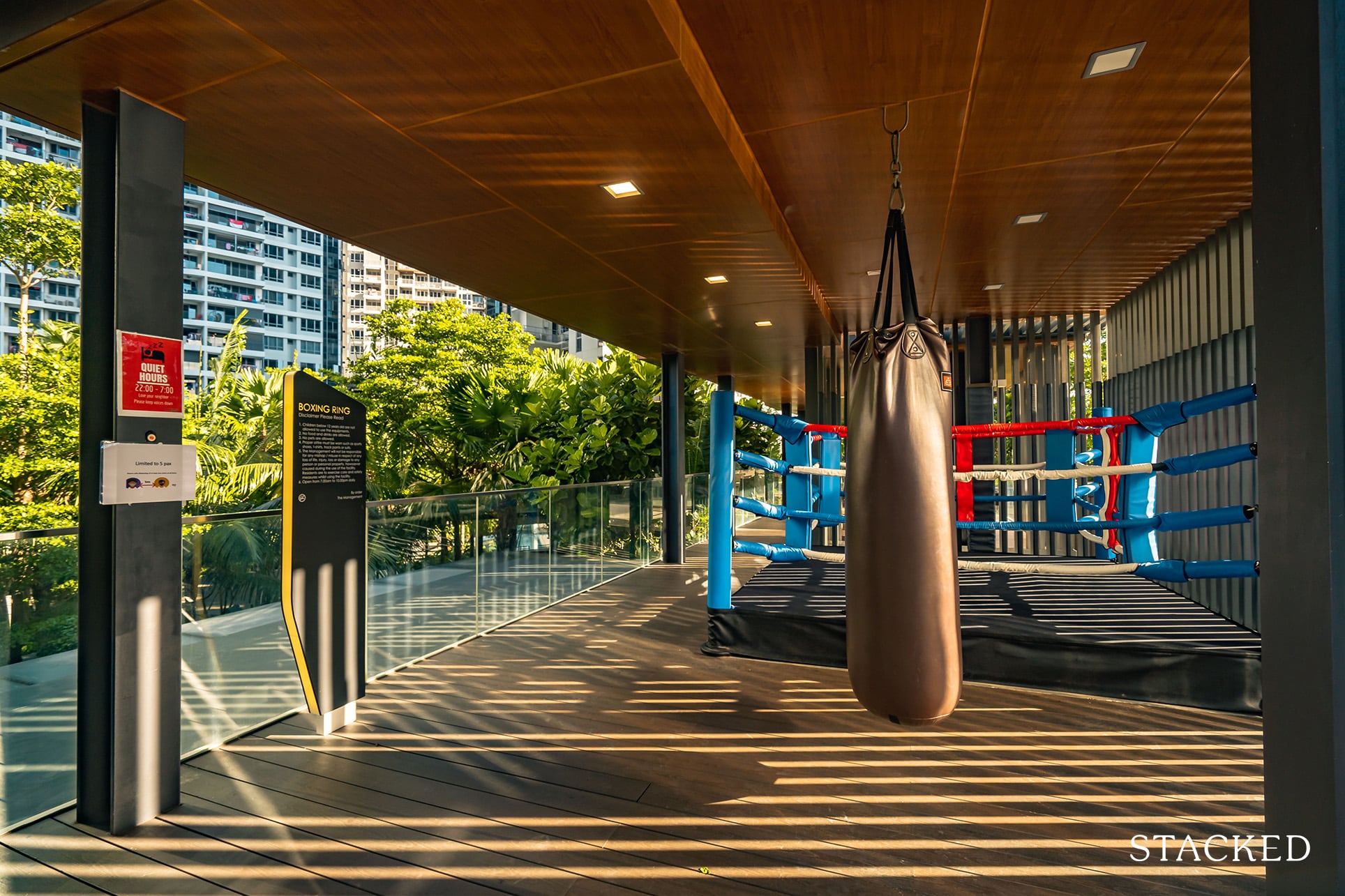 high park residences boxing ring