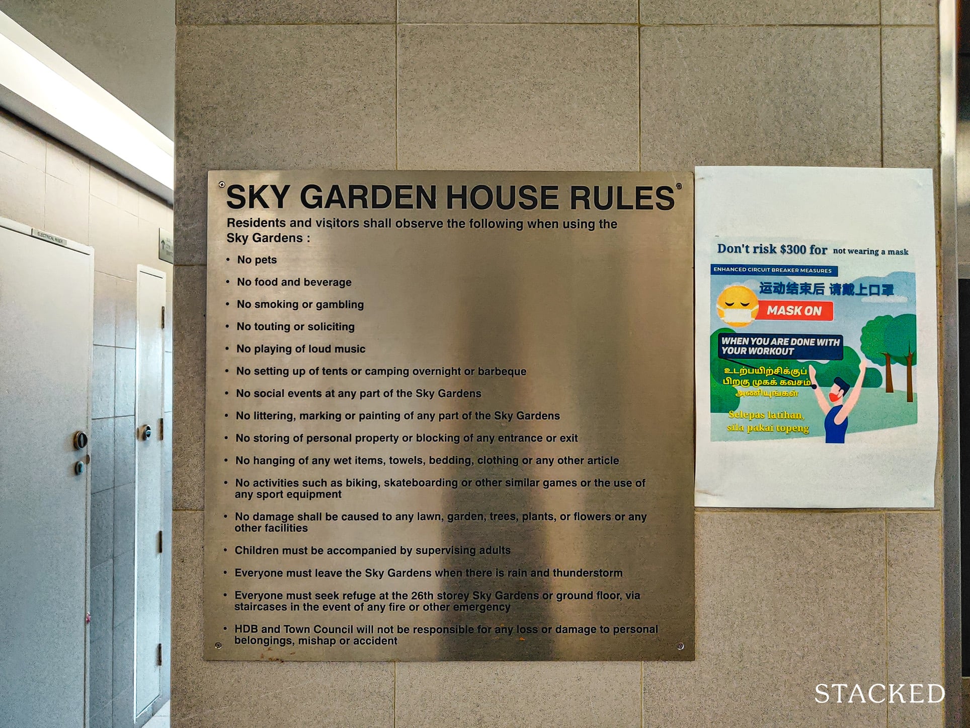 pinnacle@duxton sky garden rules