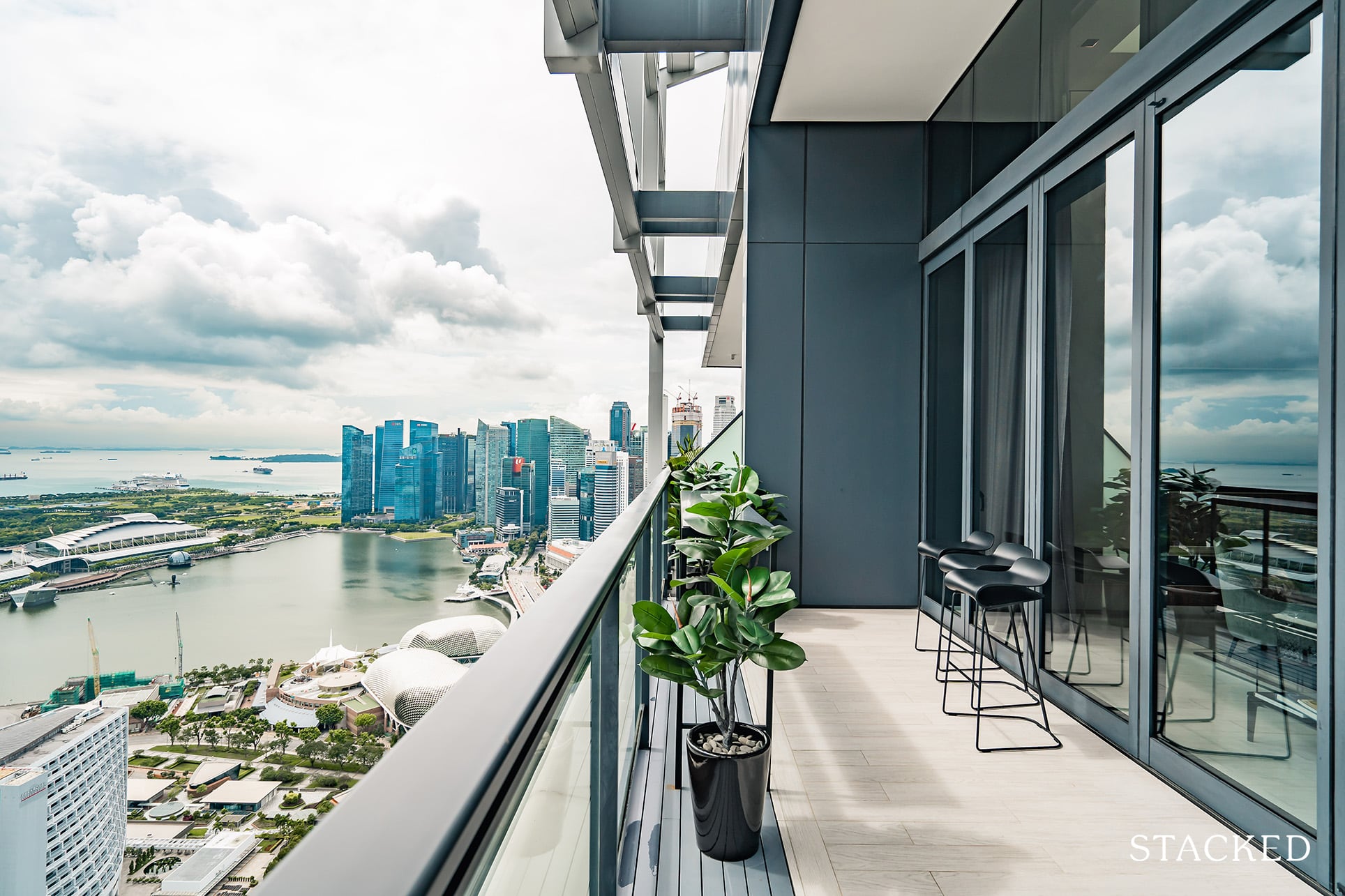 South Beach residences penthouse 2 balcony