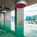 South Beach residences pool