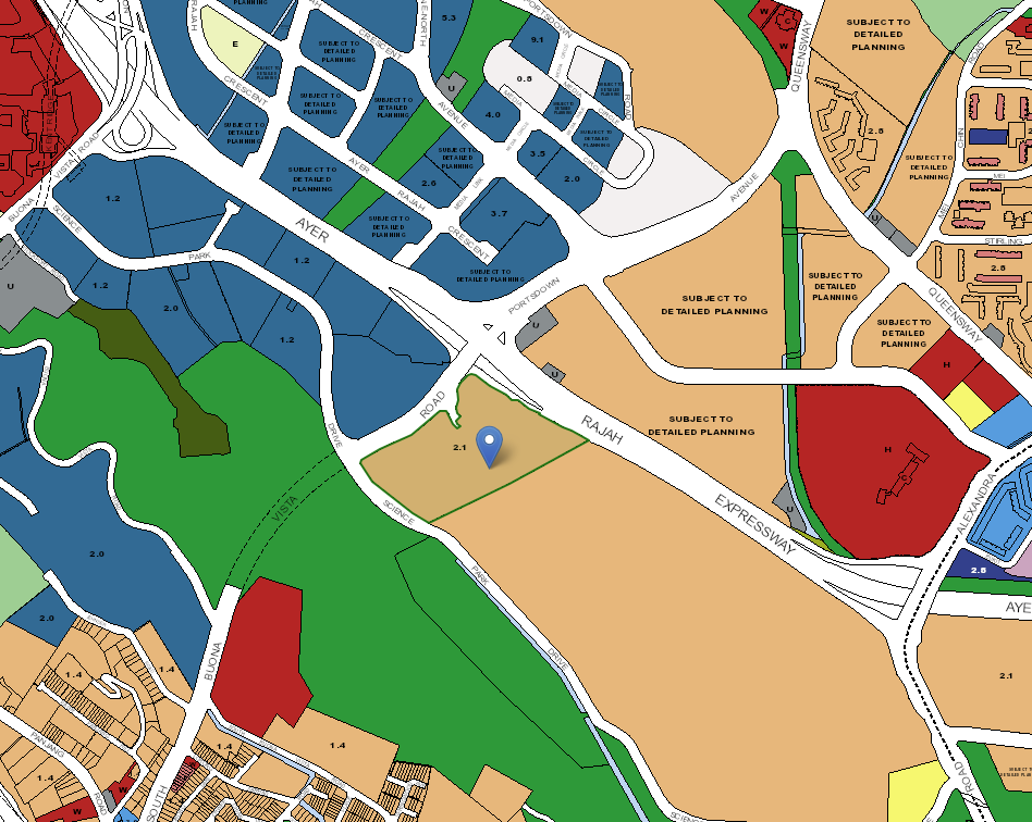 Normanton Park en bloc masterplan