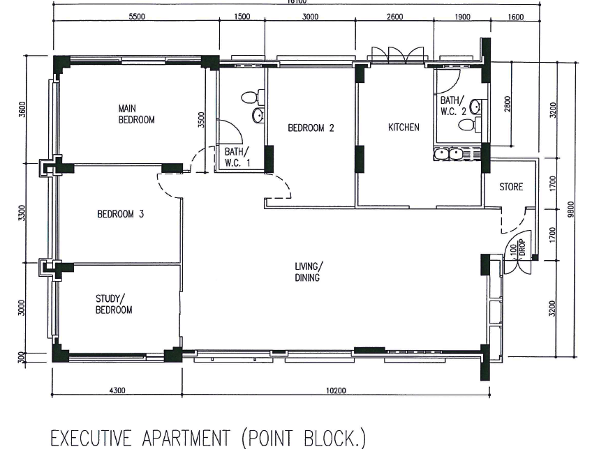 executive apartment Pasir Ris 