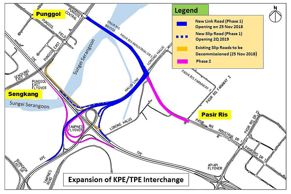 LTA graphic punggol central link