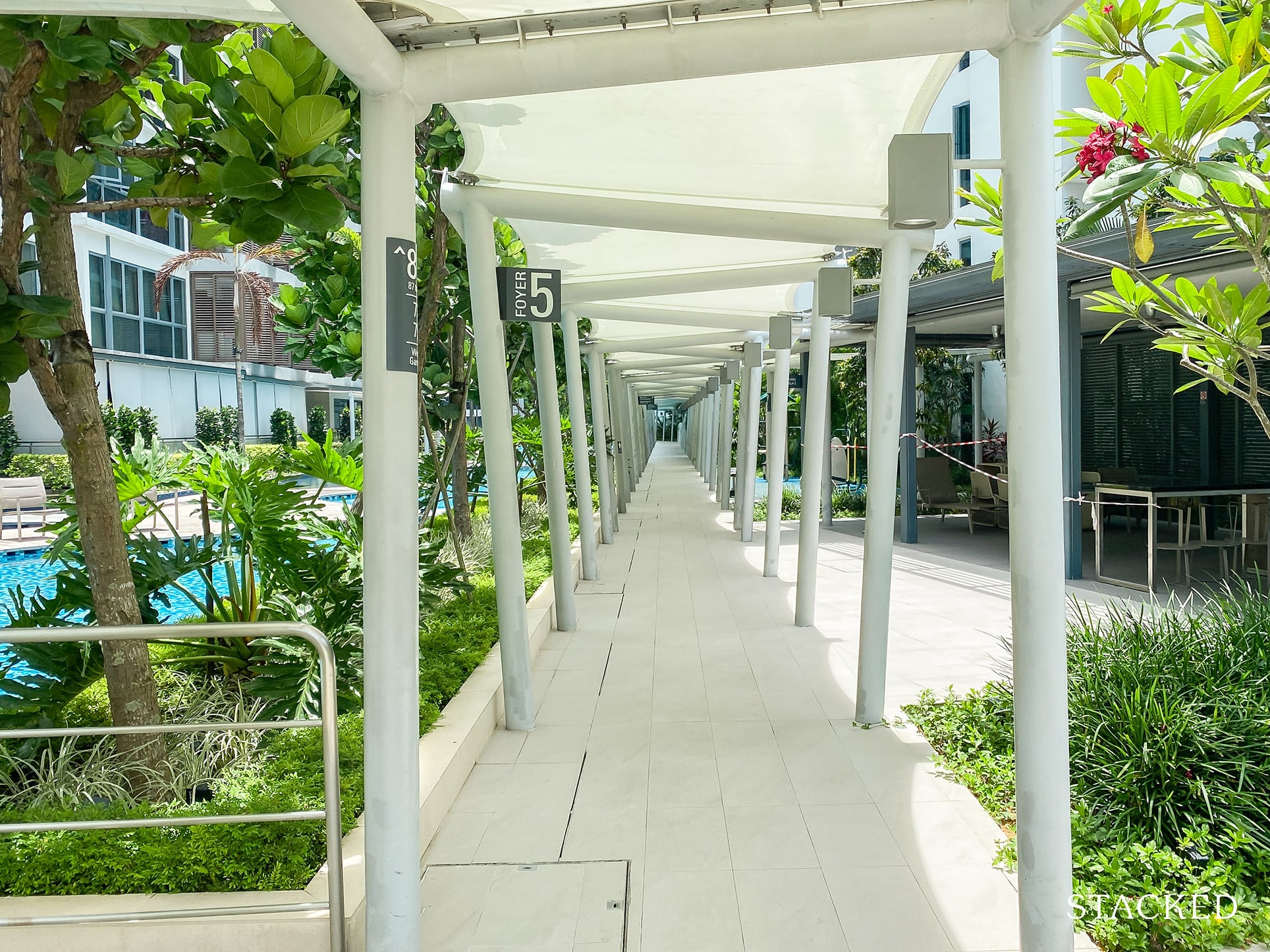 watertown condo sheltered walkway