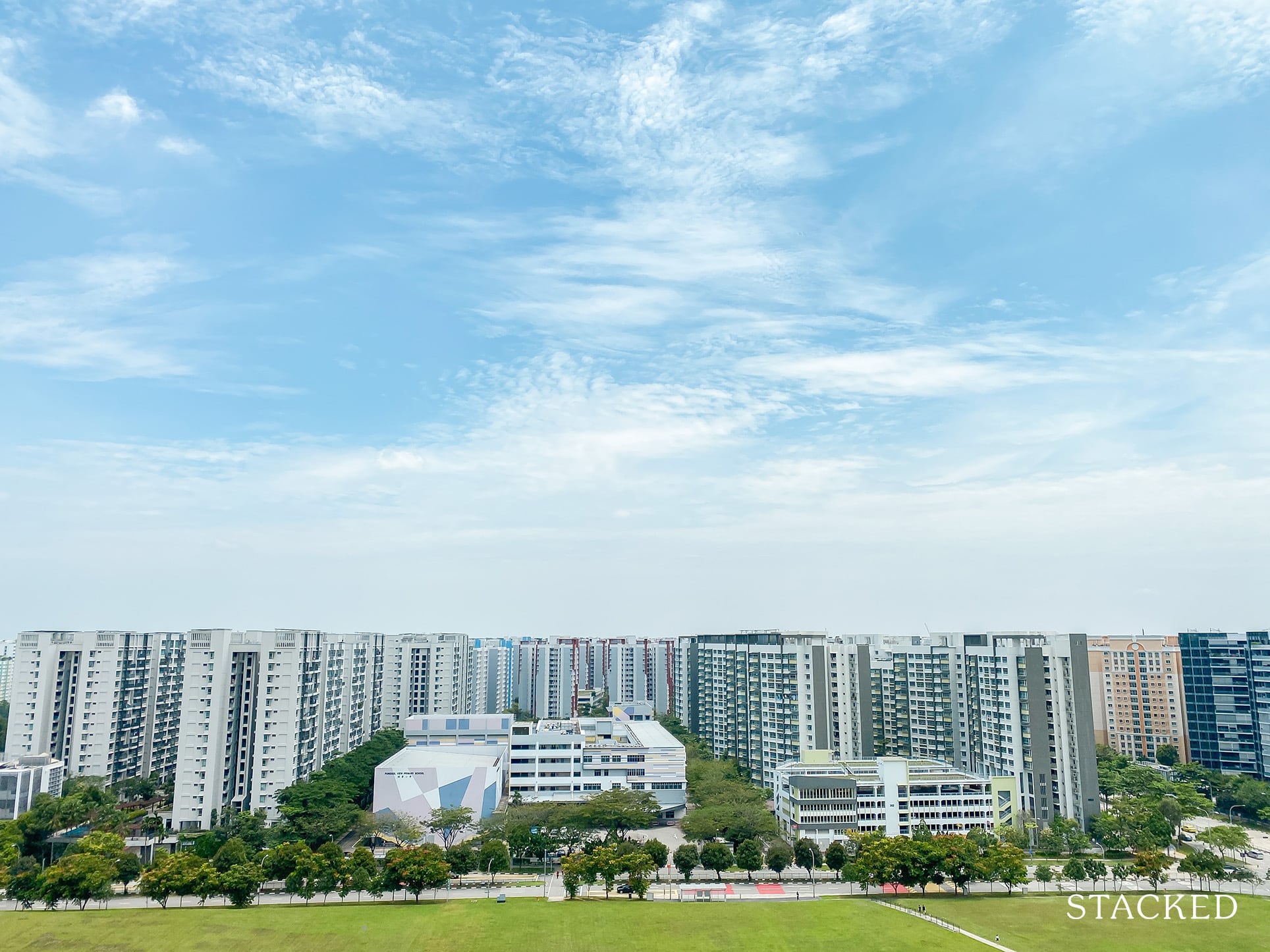 Watertown condo Punggol view