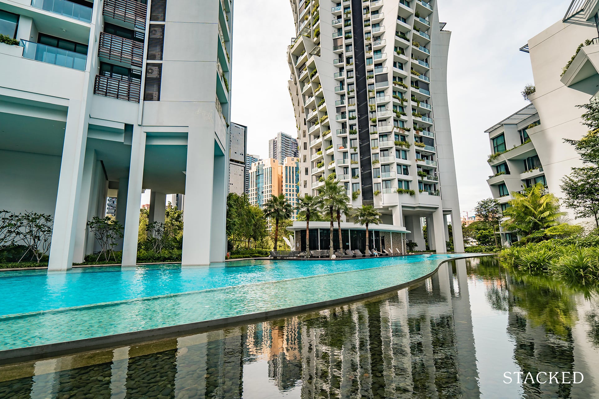 the crest condo 50m lap pool