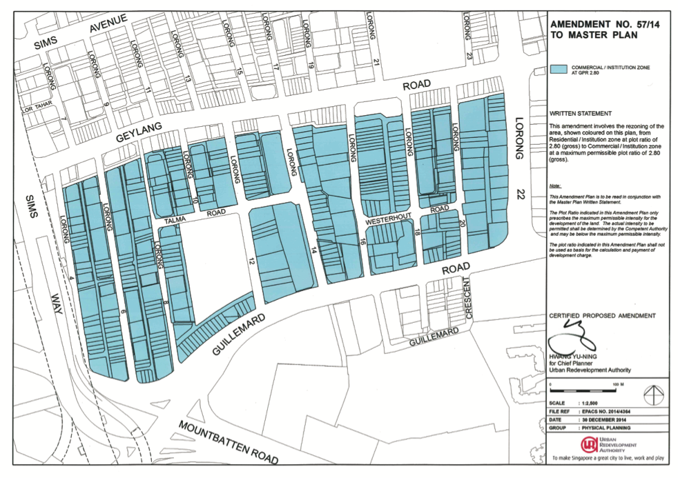 Geylang rezoning