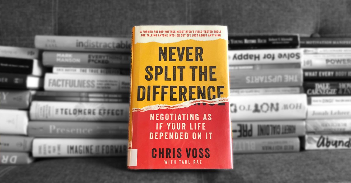 never split the difference negotiation