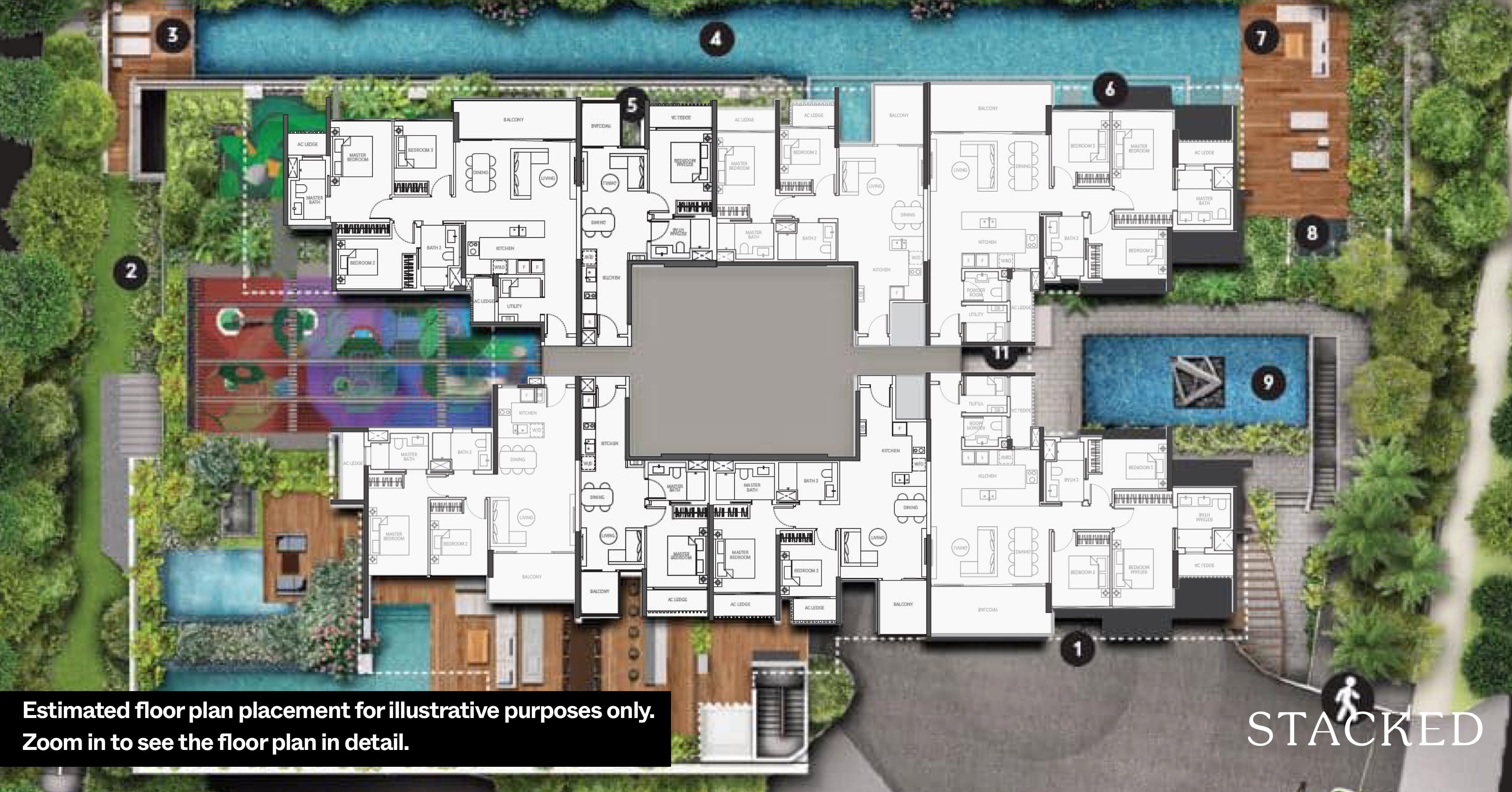 the atelier floor plans