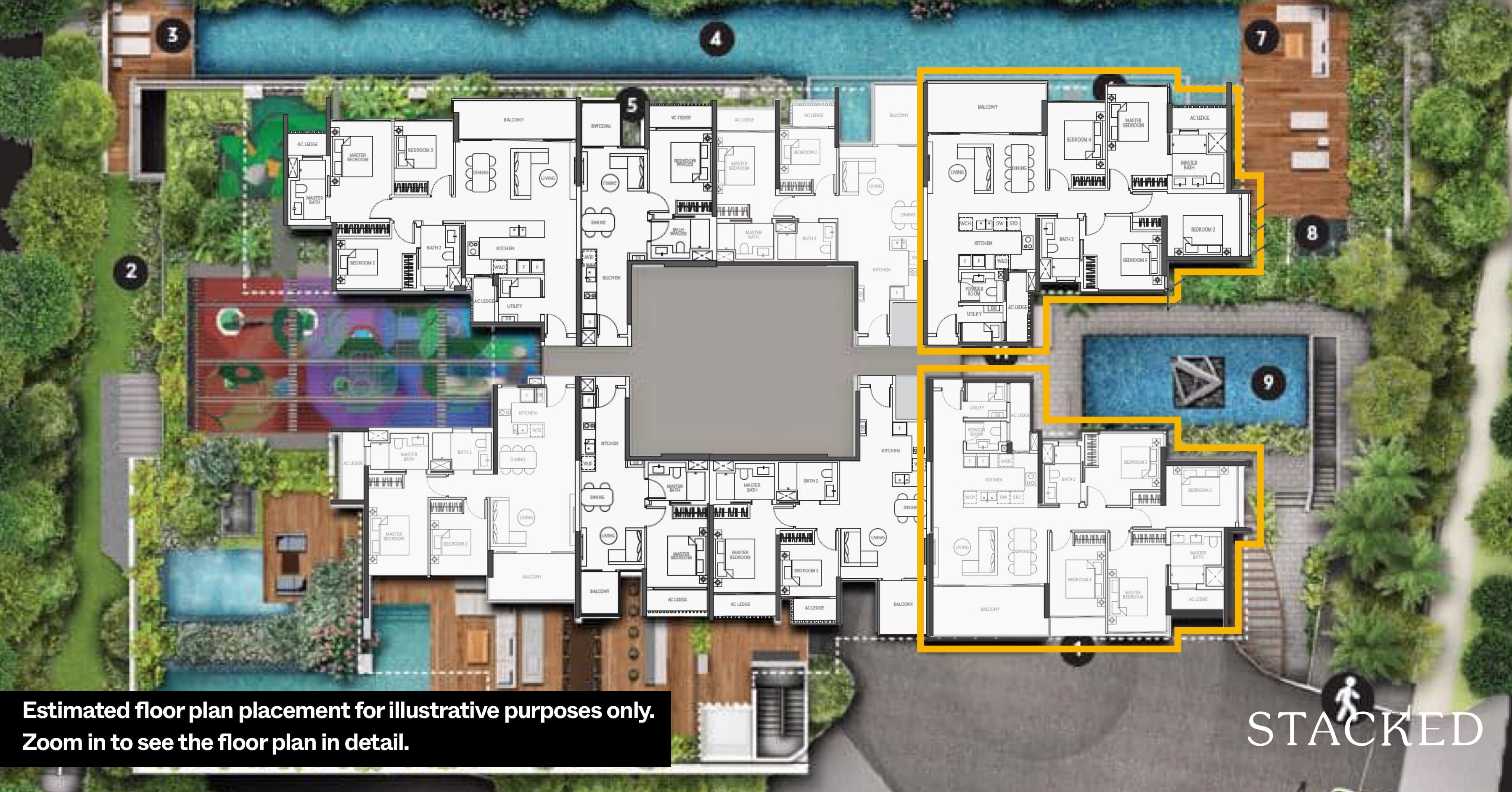 the atelier floor plans 4 bedroom