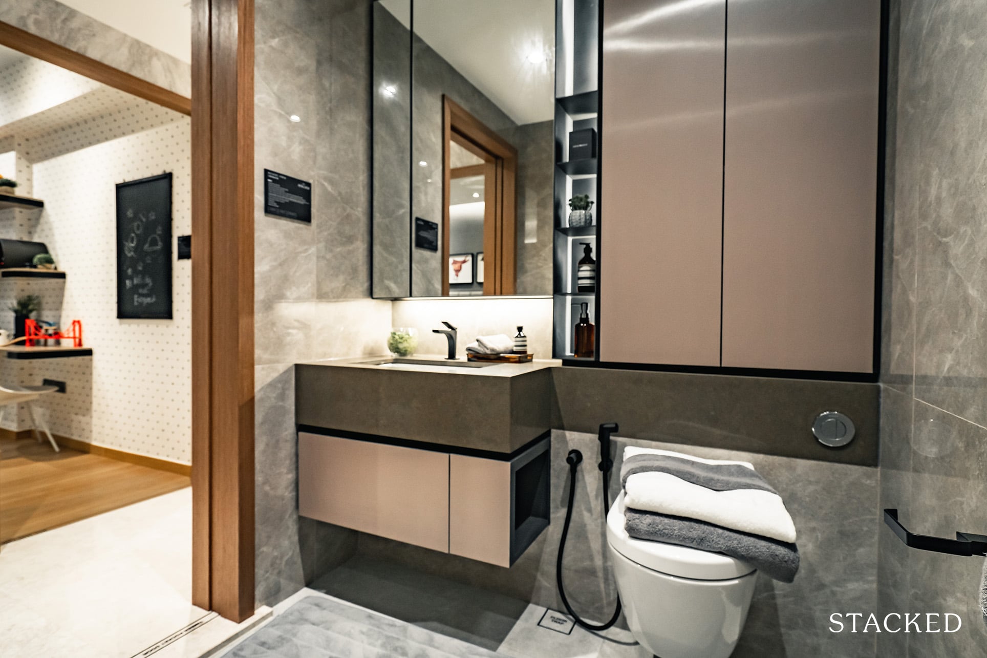 the atelier 2 bedroom common bathroom