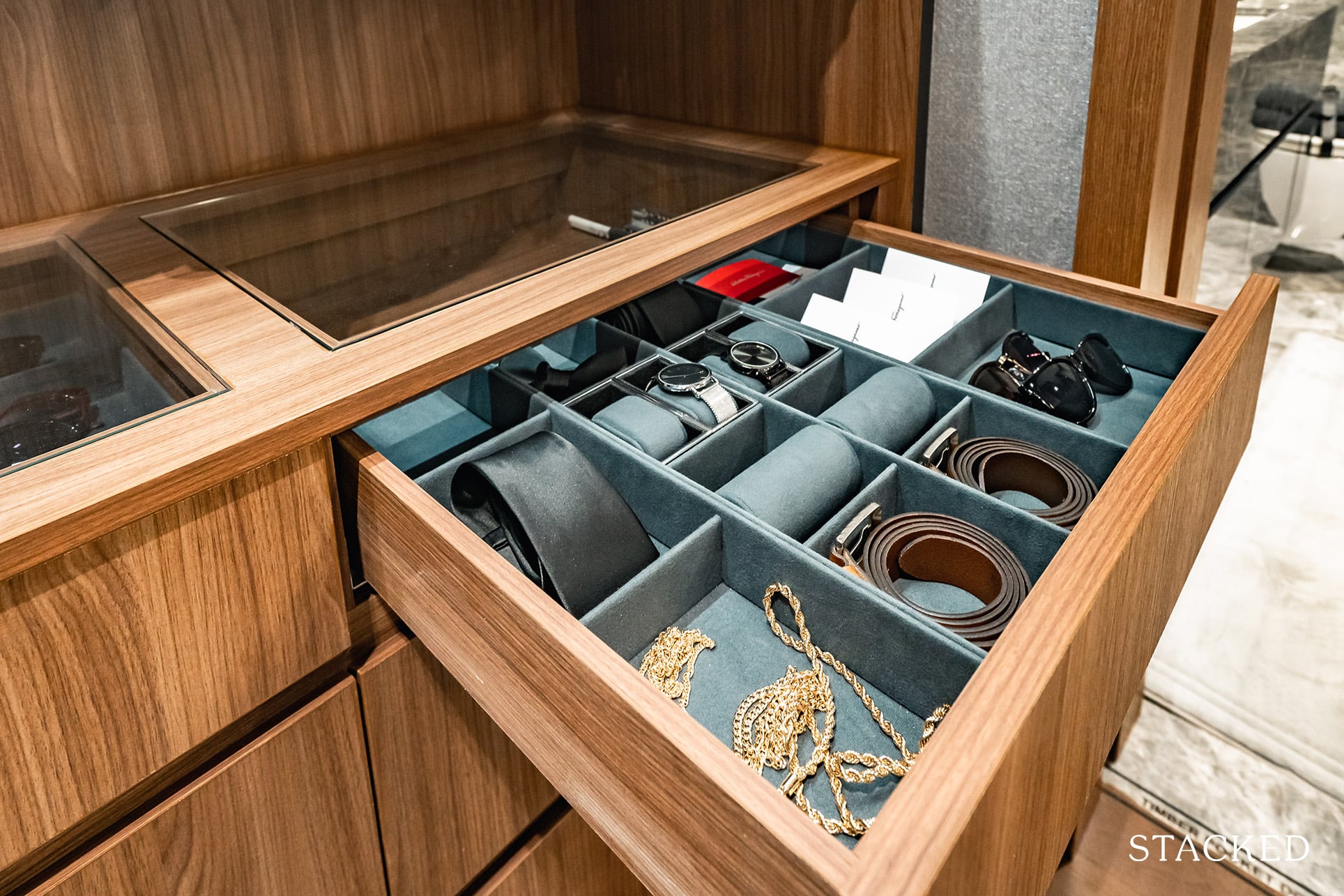 the atelier 3 bedroom storage details