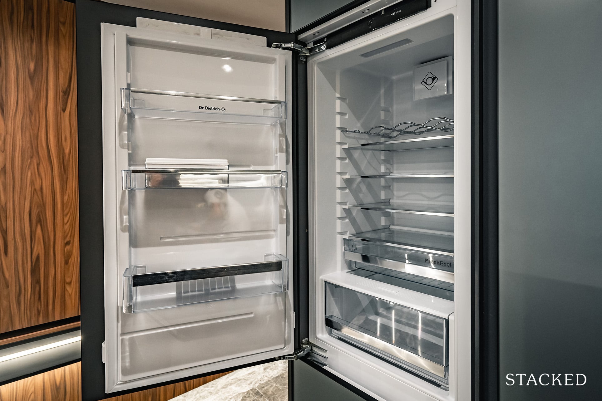 the atelier 3 bedroom fridge