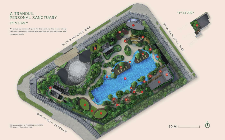 one-north eden site plan