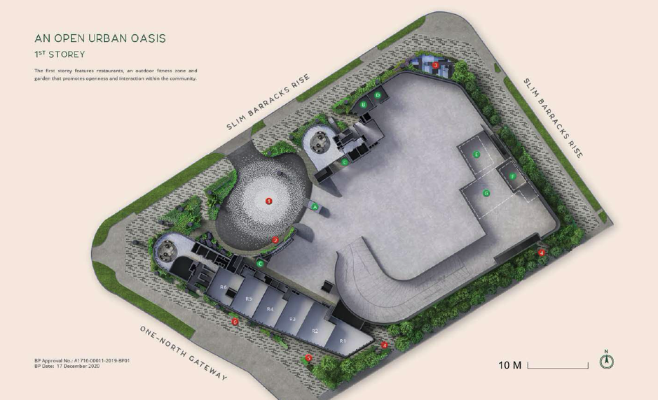 one-north eden site plan