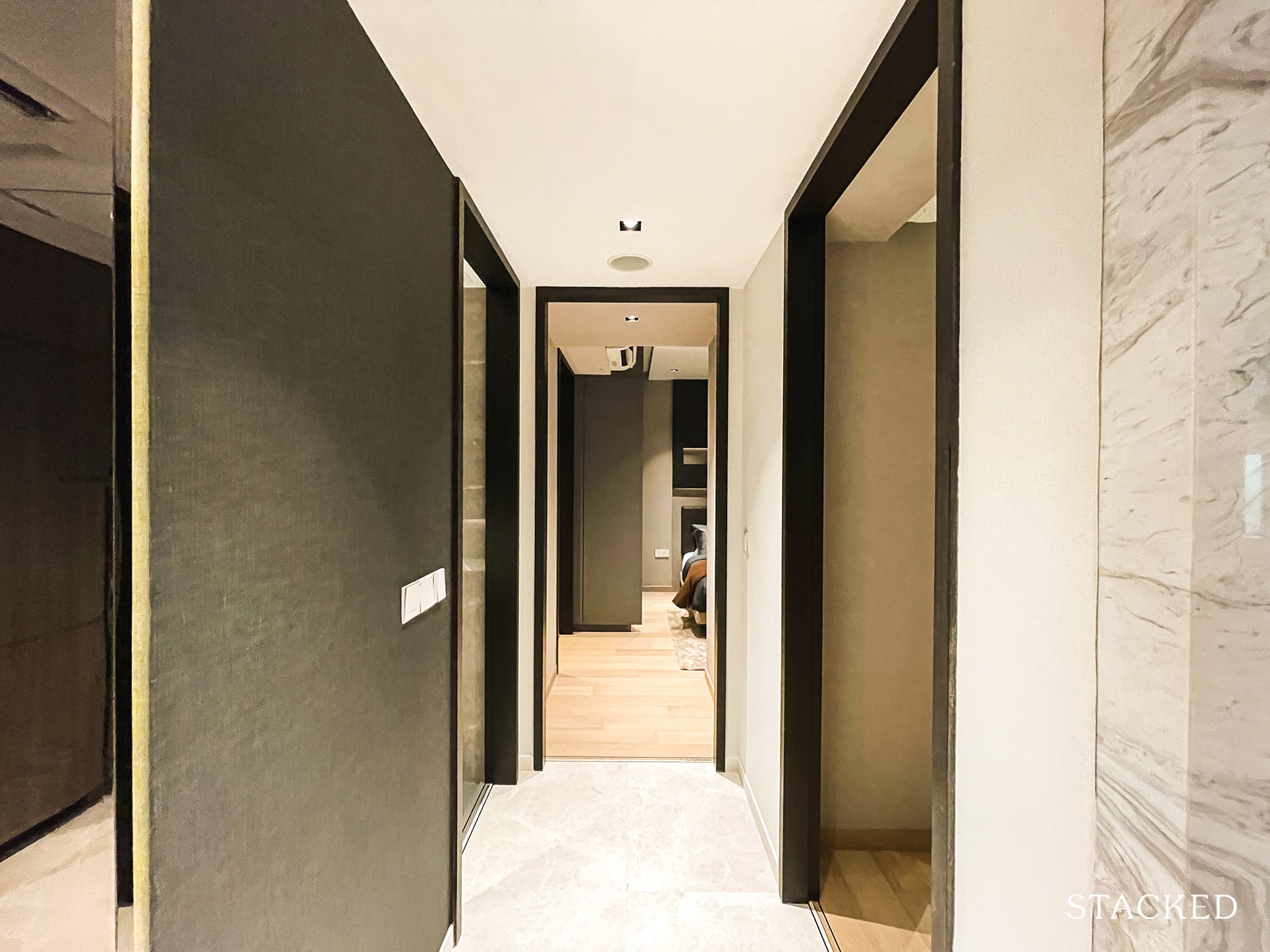 irwell hill residences 2 bedroom premium hallway