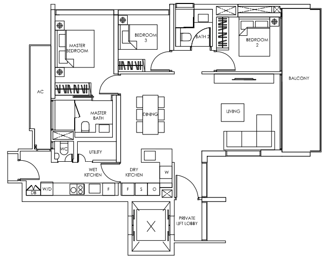 sloane residences floorplan