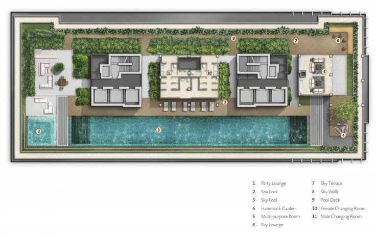 alex residences siteplan