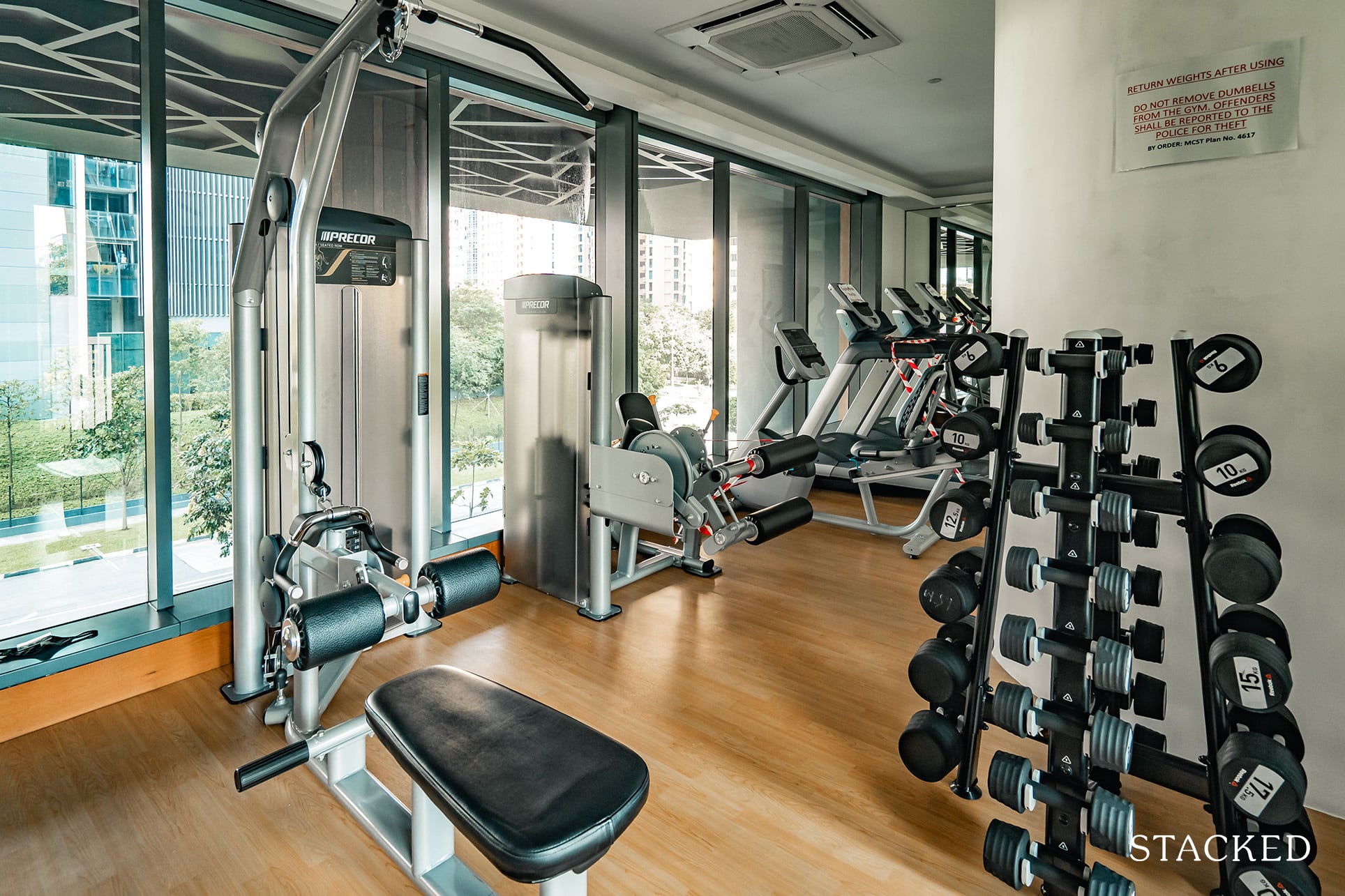 Alex residences gym