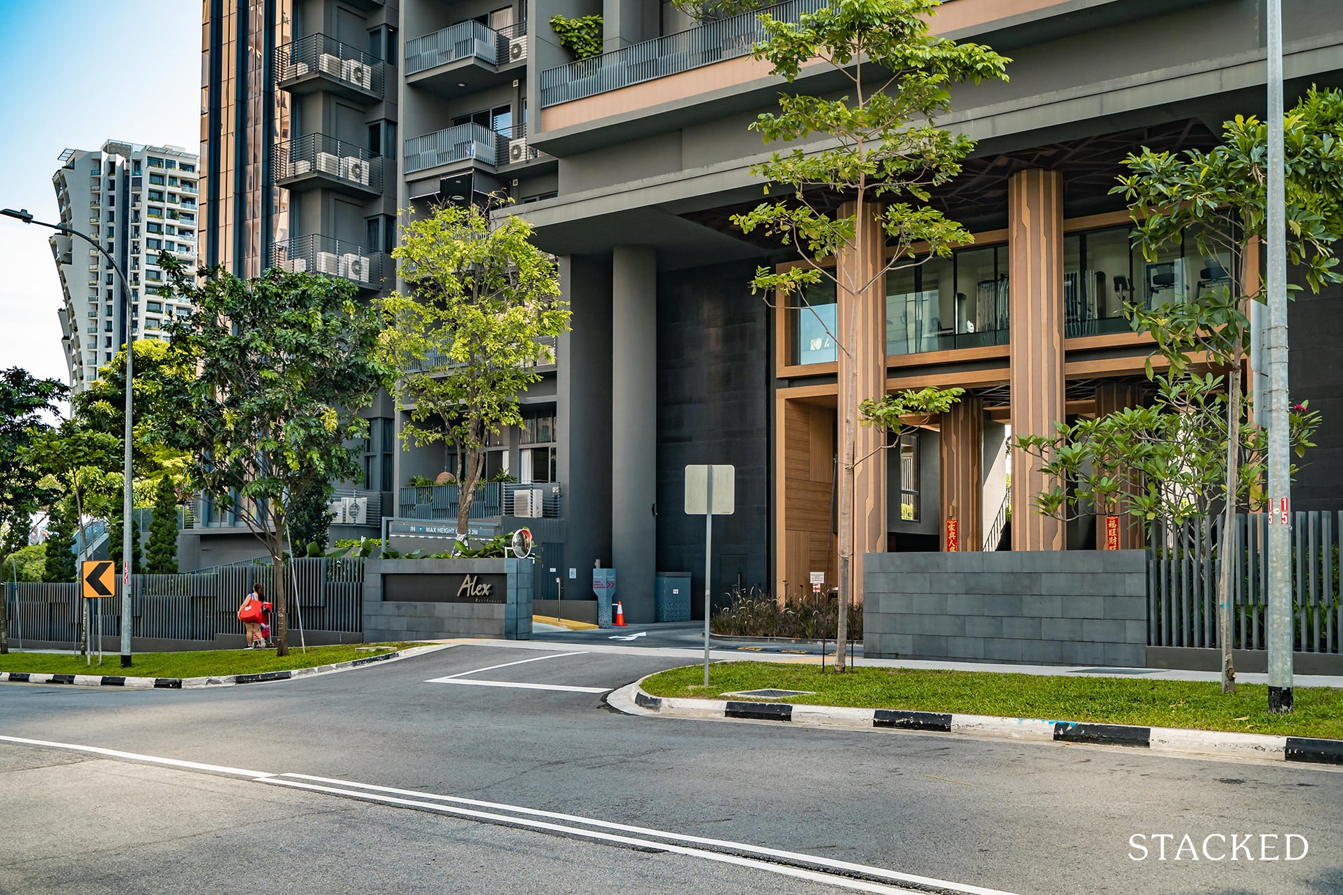 Alex residences entrance