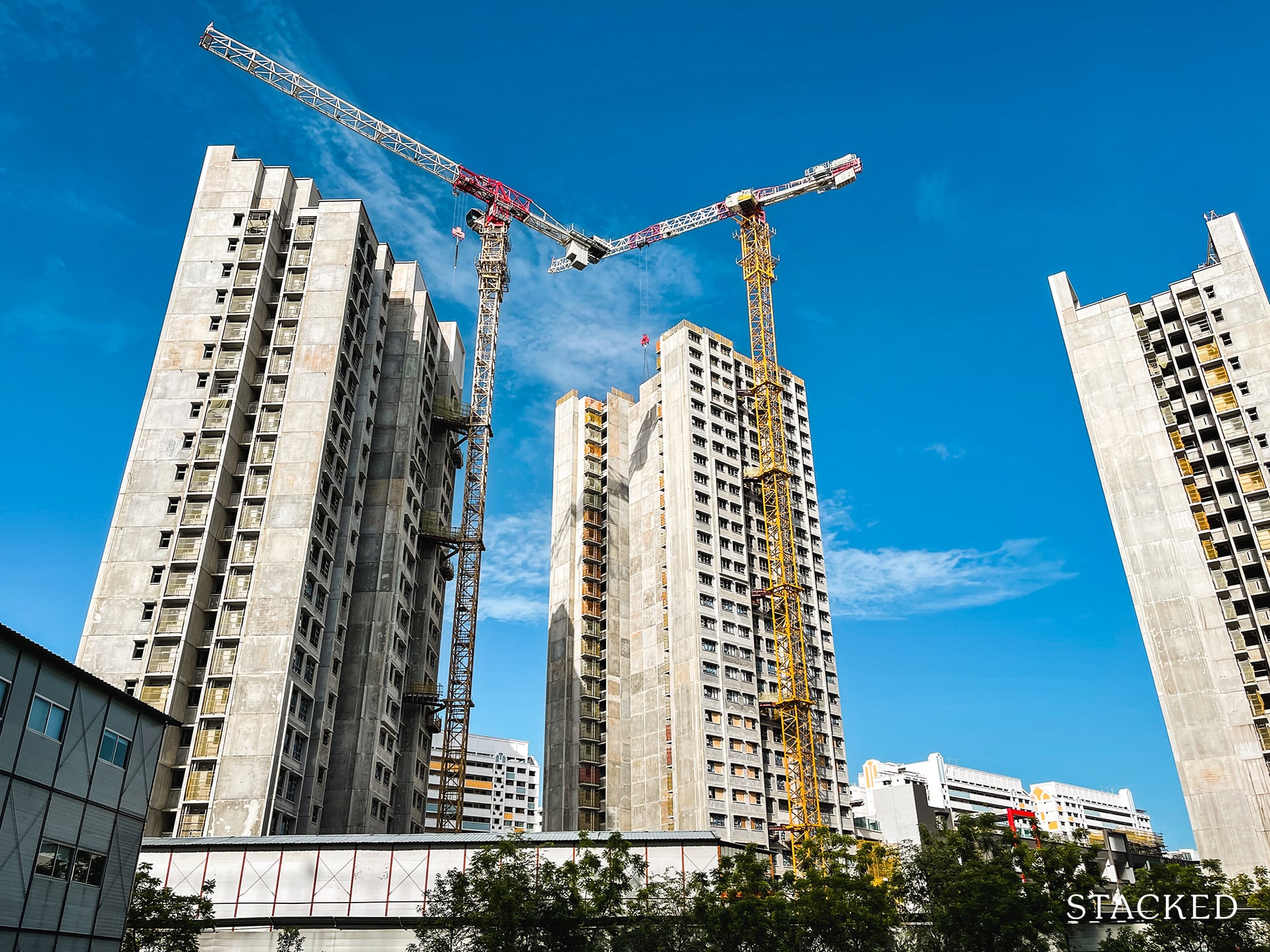 hdb construction delays