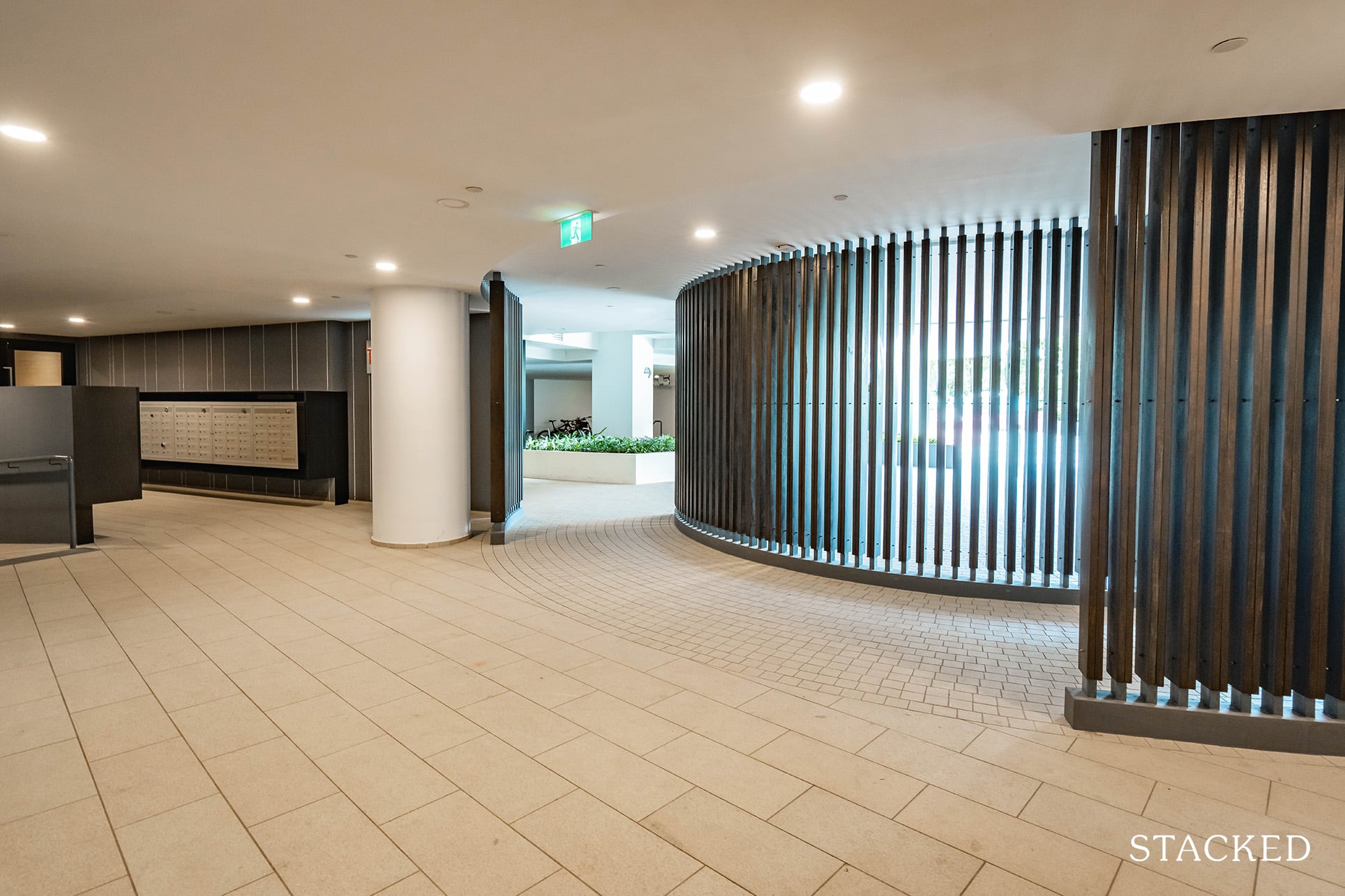 seaside residences lobby entrance