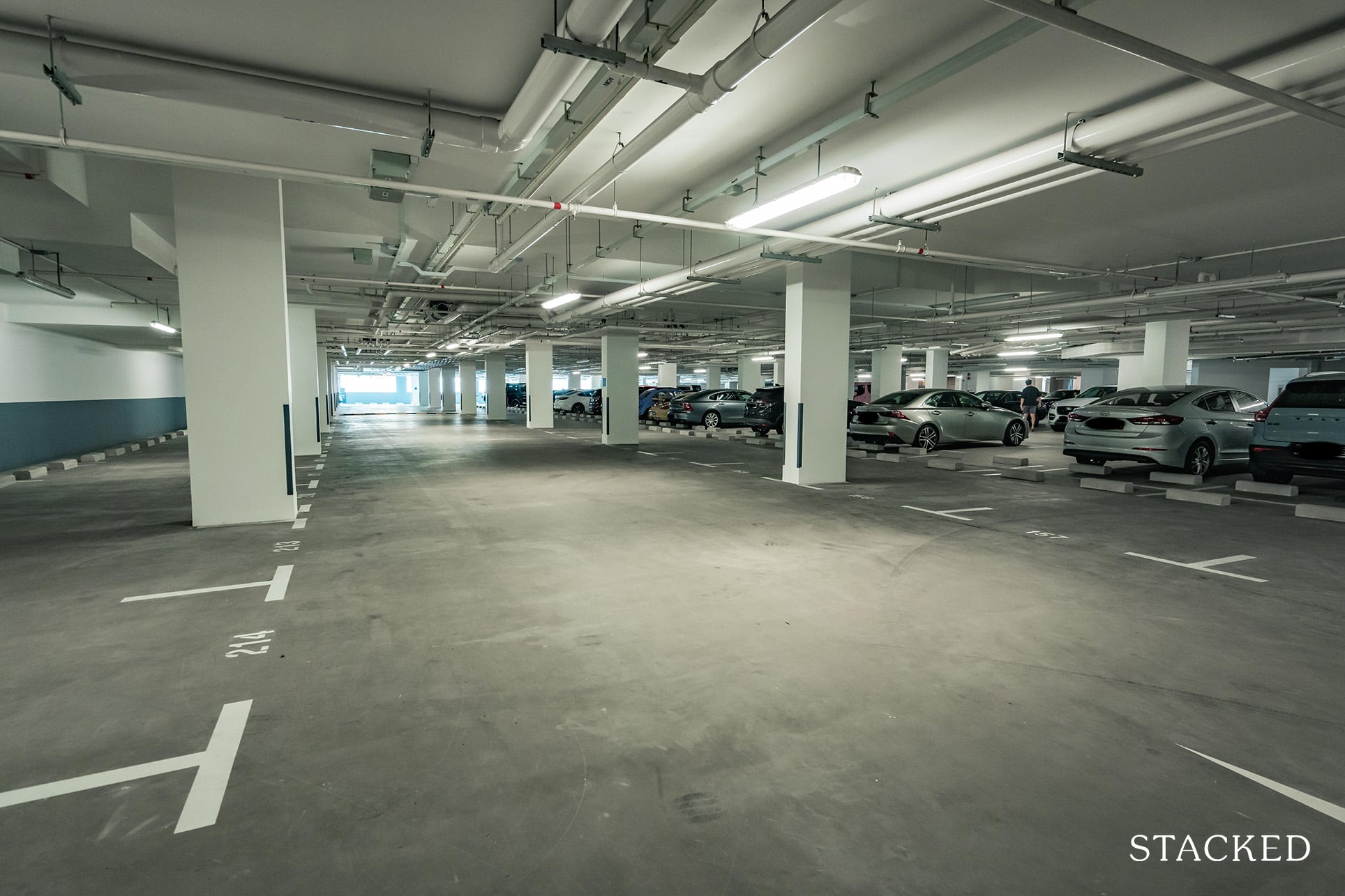 seaside residences carpark