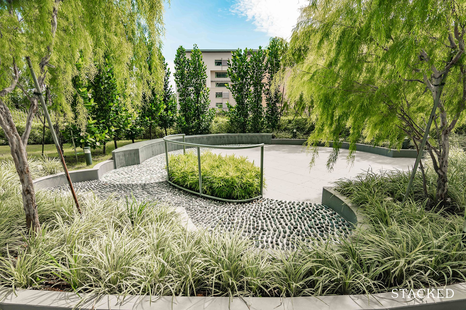 seaside residences reflexology garden