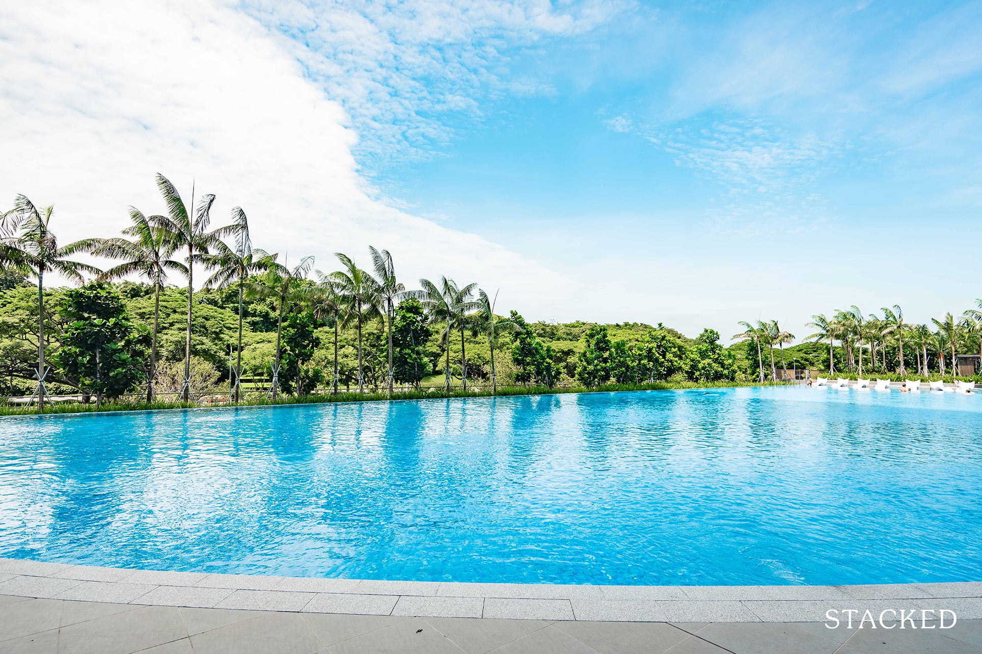 seaside residences lap pool