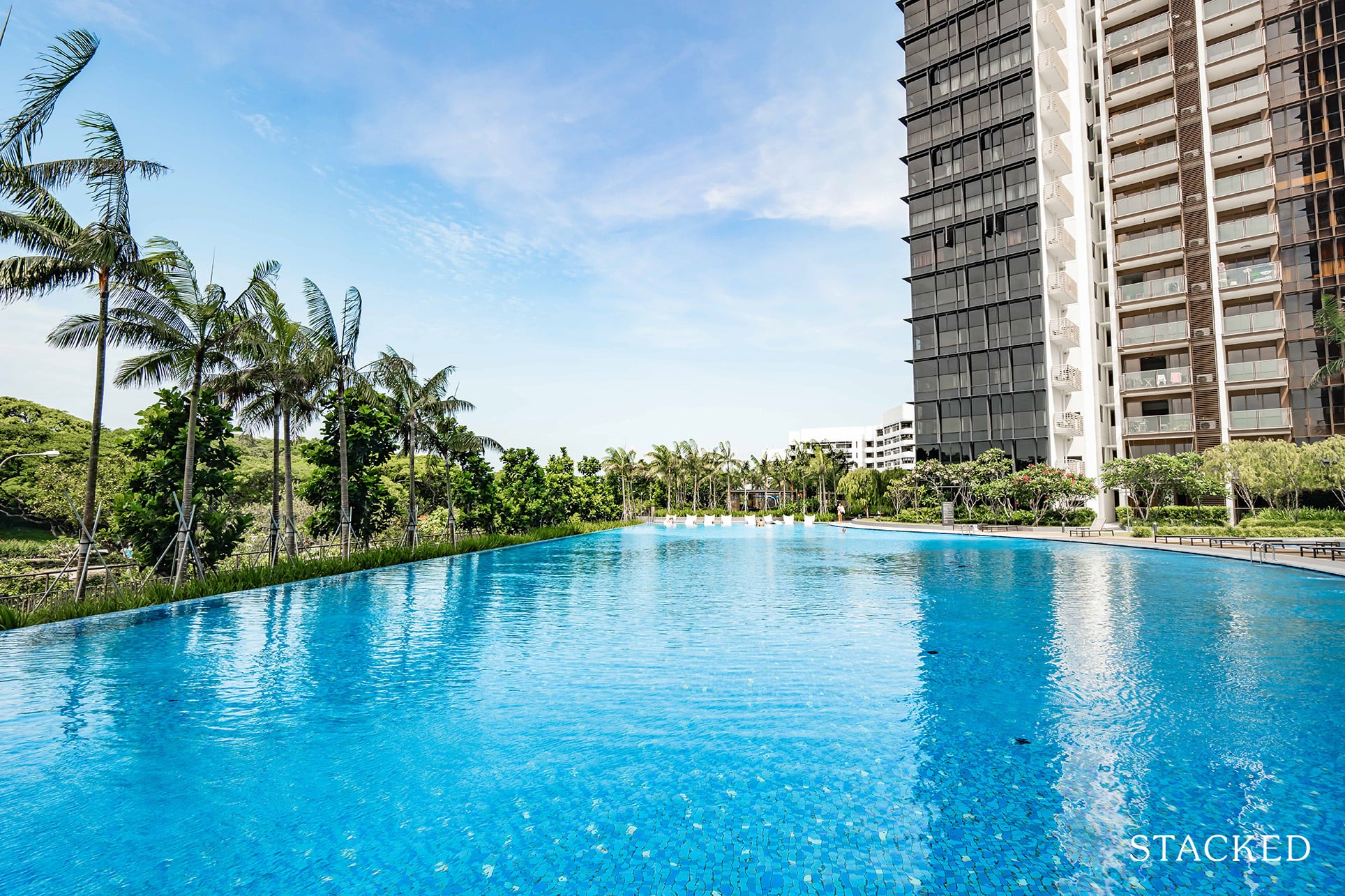 seaside residences lap pool